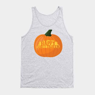 Happy Halloween Pumpkin Tank Top